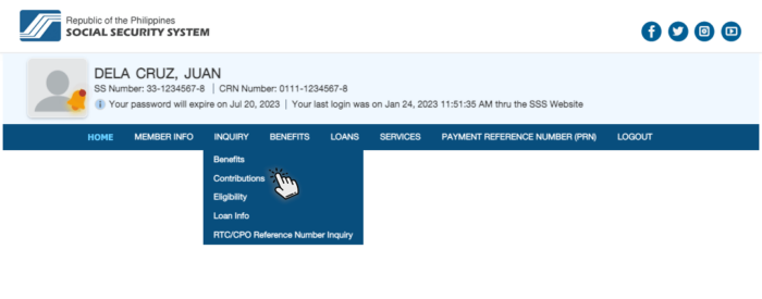 Republic of the Philippines Social Security System